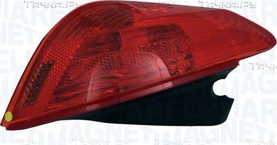 Фонарь задний Magneti Marelli левый для Peugeot 308 I 2007-2014. Артикул 714025890702
