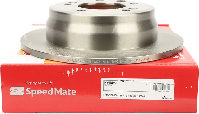 Диск торм.зад. HYUNDAI (Elantra (HD) 1.6,2.0) (Speedmate) Speedmate. Артикул SMBDH008