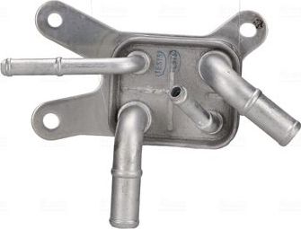 Радиатор масляный (маслоохладитель) для АКПП Nissens (алюминий). Артикул 91529