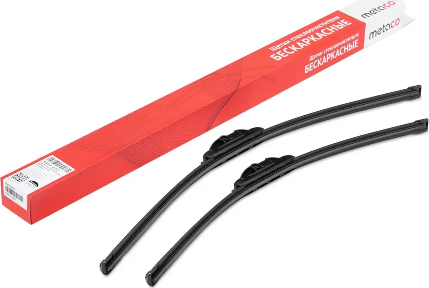 Щетки стеклоочистителя (к-кт) 600/475мм (Metaco). Артикул 9502202