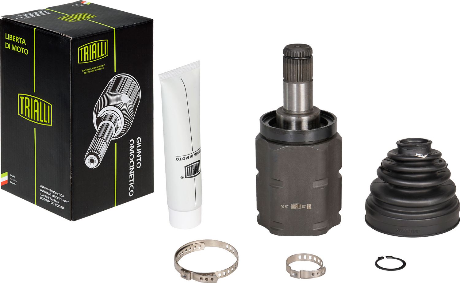 Шрус внутренний (граната) Trialli. Артикул GO 817