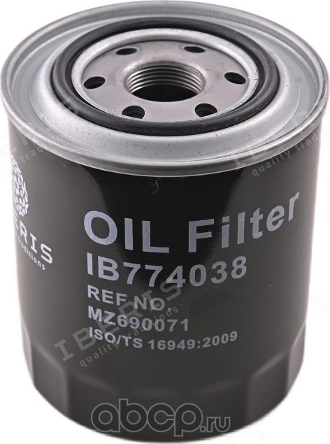 ФИЛЬТР МАСЛЯНЫЙ MITSUBISHI  GALANT , L200 (Iberis). Артикул IB774038 