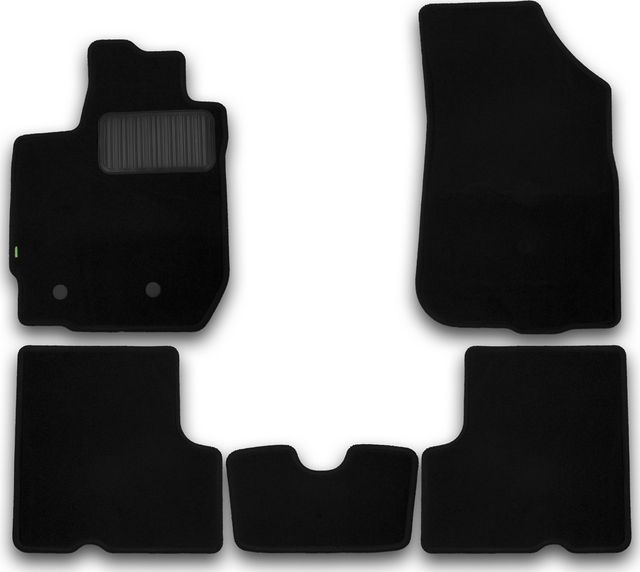 Коврики Klever Standard для салона Renault Duster 2WD/4WD кроссовер с ручкой для дистанционного открытия лючка бензобака I рестайлинг 2015-2020. Артикул KLEVER02413301210kh