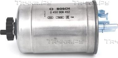 Топливный фильтр Bosch для Fiat Strada 2000-2005. Артикул 0 450 906 452