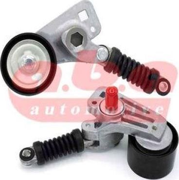 Натяжной ролик (натяжитель) приводного клинового зубчатого ремня ABA. Артикул YD758916.1