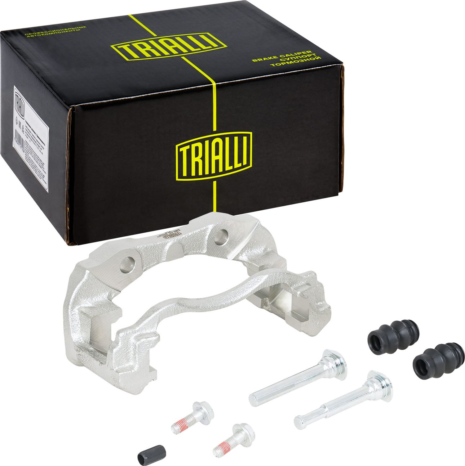 Скоба тормозного суппорта PSA 206/207/C2 00- перед. (Trialli). Артикул CF350143