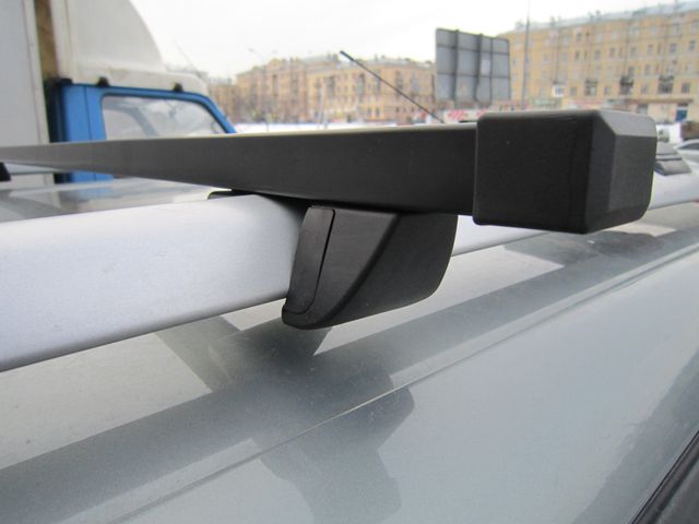 Багажник на рейлинги INTER Крепыш для Citroen C4 Picasso I 5-дв. 2007-2013 (Прямоугольные дуги). Артикул 5510+1003