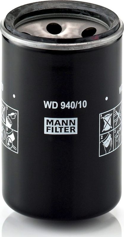Масляный фильтр Mann-Filter для John Deere 5015 2003-2008. Артикул WD 940/10