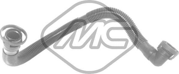 Шланг, вентиляция картера Metalcaucho. Артикул 35050