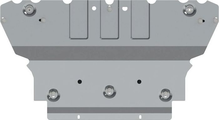 Защита алюминиевая Шериф (4 мм) для картера Audi A5 2017-2026. Артикул 02.3056