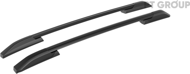 Рейлинги PT Group для JAC T8 2023-2026 Черный муар. Артикул JCE-23-553022.33