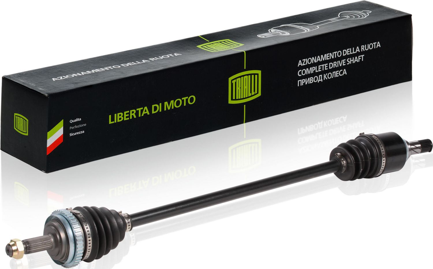 Полуось (привод в сборе, приводной вал) Trialli. Артикул AR 830