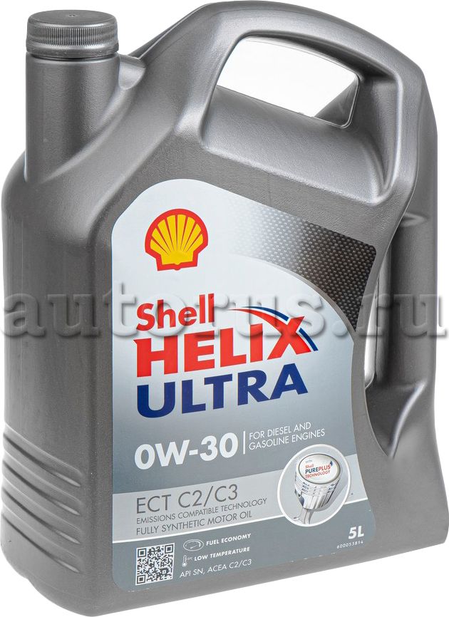 Масло моторное HELIX ULTRA ECT C2/C3 0W30 синт.5л SHELL. Артикул 550046307