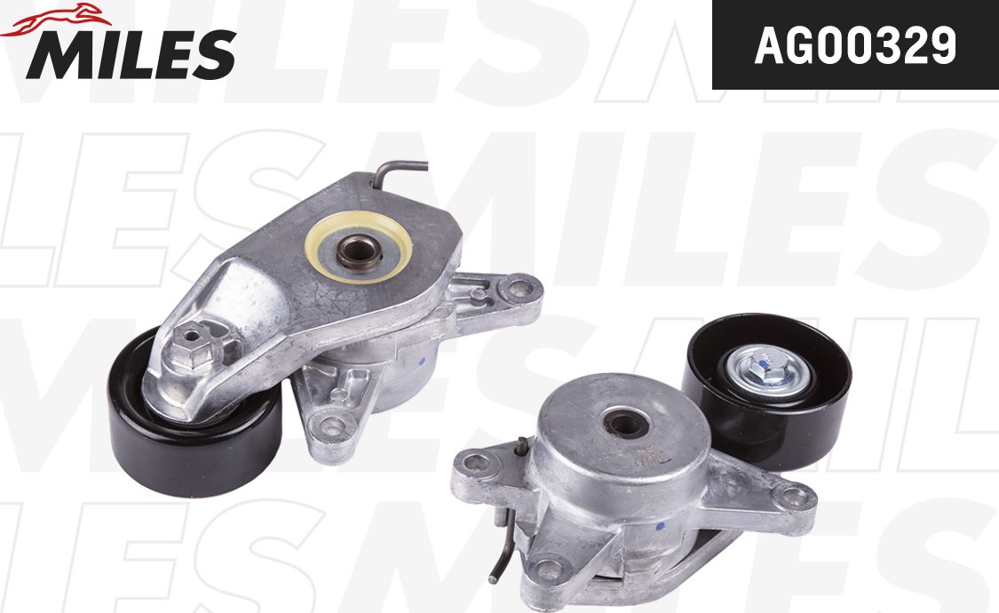 Натяжной ролик (натяжитель) приводного клинового зубчатого ремня Miles. Артикул AG00329
