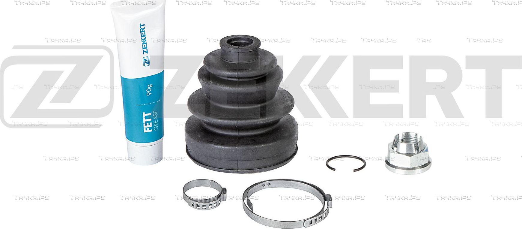 Пыльник ШРУСа наружный Zekkert передний для Nissan Micra K12 2003-2010. Артикул SM-1152S