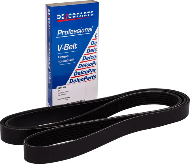 Приводной ремень Chevrolet CRUZE (Delcoparts). Артикул 19347451