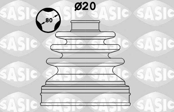 Пыльник ШРУСа внутренний Sasic задний для Opel Insignia I 2008-2017. Артикул 1906158