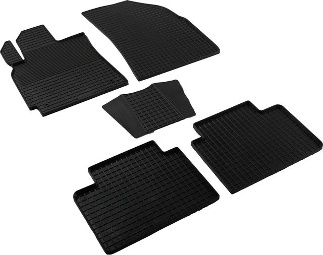 Коврики резиновые Seintex с узором сетка для салона Chevrolet Monza 2019-2026. Артикул 316507