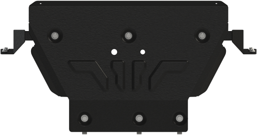 Защита Шериф (3 мм) усиленная для радиатора Dodge Ram 1500 2021-2026. Артикул 04.5347