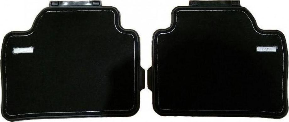 Коврики BMW (OEM) Luxury Line оригинальные 3D текстильные для салона BMW 4 F36 (вкл. xDrive) 2013-2020 задние. Артикул 51472347717