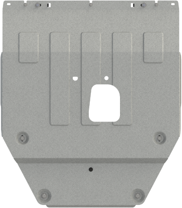 Защита алюминиевая Шериф (4 мм) для картера VGV U75 Plus 2023-2026. Артикул 58.5367