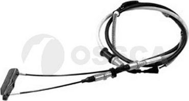 Трос ручника (тросик ручного тормоза) OSSCA. Артикул 10628