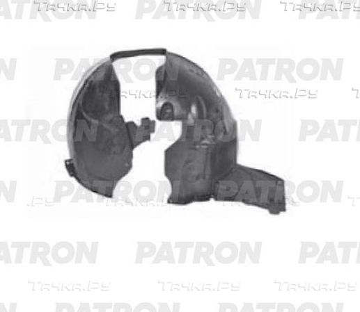 Подкрылок Patron передний правый для Citroen Berlingo II 2008-2019. Артикул P72-2070AR