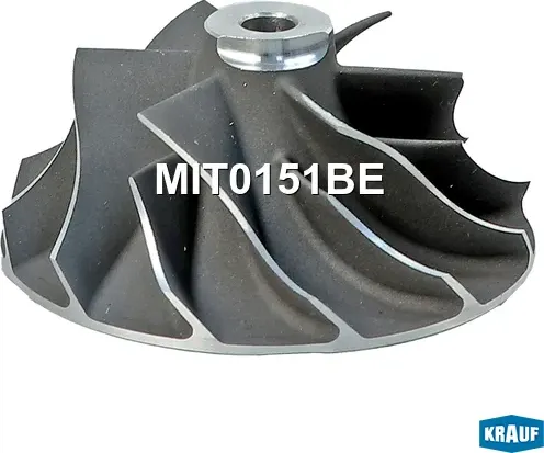 Крыльчатка турбокомпрессора Krauf. Артикул MIT0151BE