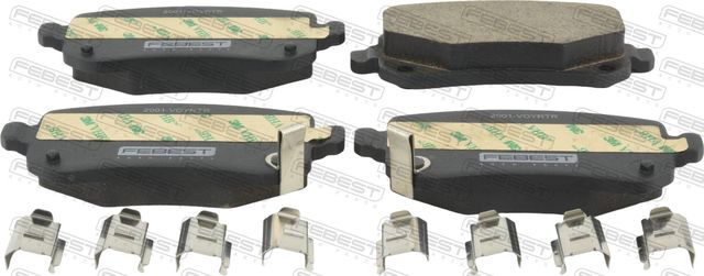 Тормозные колодки Febest задние для Dodge Journey I 2012-2012. Артикул 2001-VOYRTR