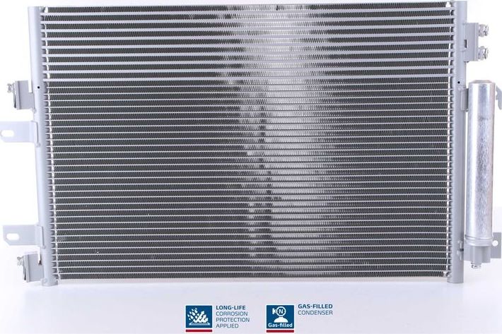 Радиатор кондиционера (конденсатор) Nissens (алюминий). Артикул 940570