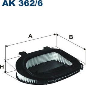 Воздушный фильтр Filtron для BMW X3 II (F25) 2010-2014. Артикул AK 362/6