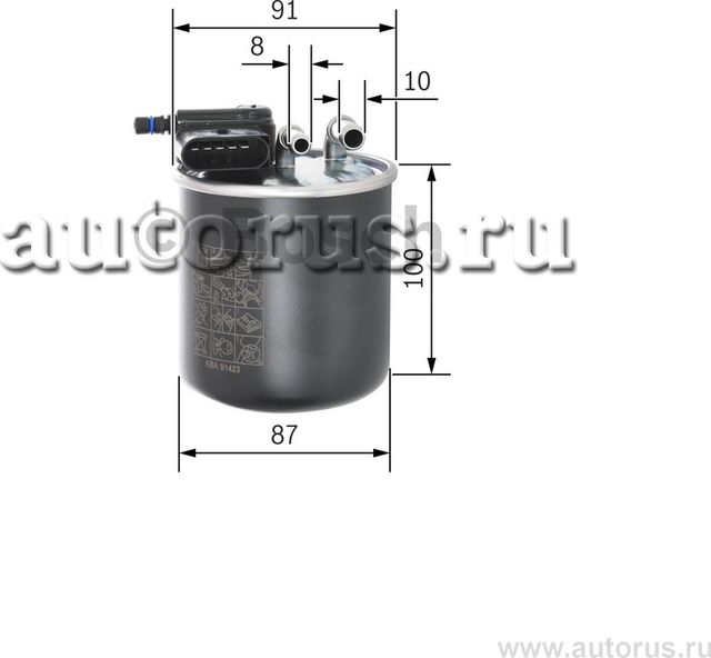 Фильтр топливный (Bosch). Артикул F026402837