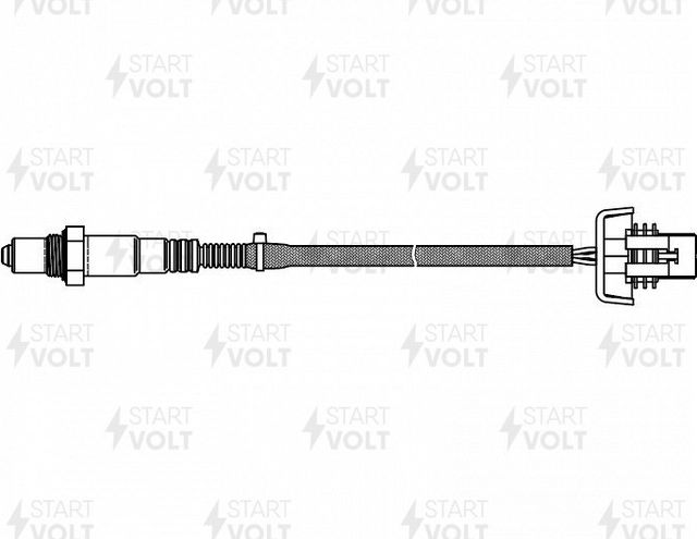 Лямбда-зонд (кислородный датчик) StartVOLT для Opel Antara I 2010-2015. Артикул VS-OS 0528