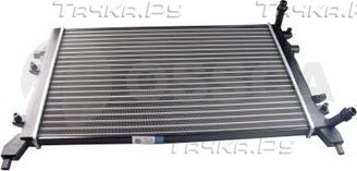 Радиатор охлаждения двигателя OSSCA для Volkswagen Golf VII 2011-2026. Артикул 12505