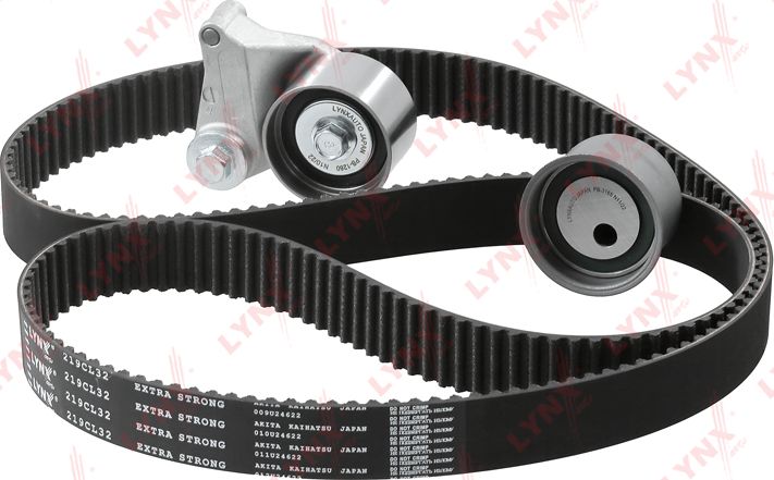 Ремень ГРМ с роликами (комплект) LYNXauto. Артикул PK-1364