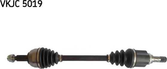 Полуось (привод в сборе, приводной вал) SKF передняя левая для Dacia Dokker I 2012-2026. Артикул VKJC 5019