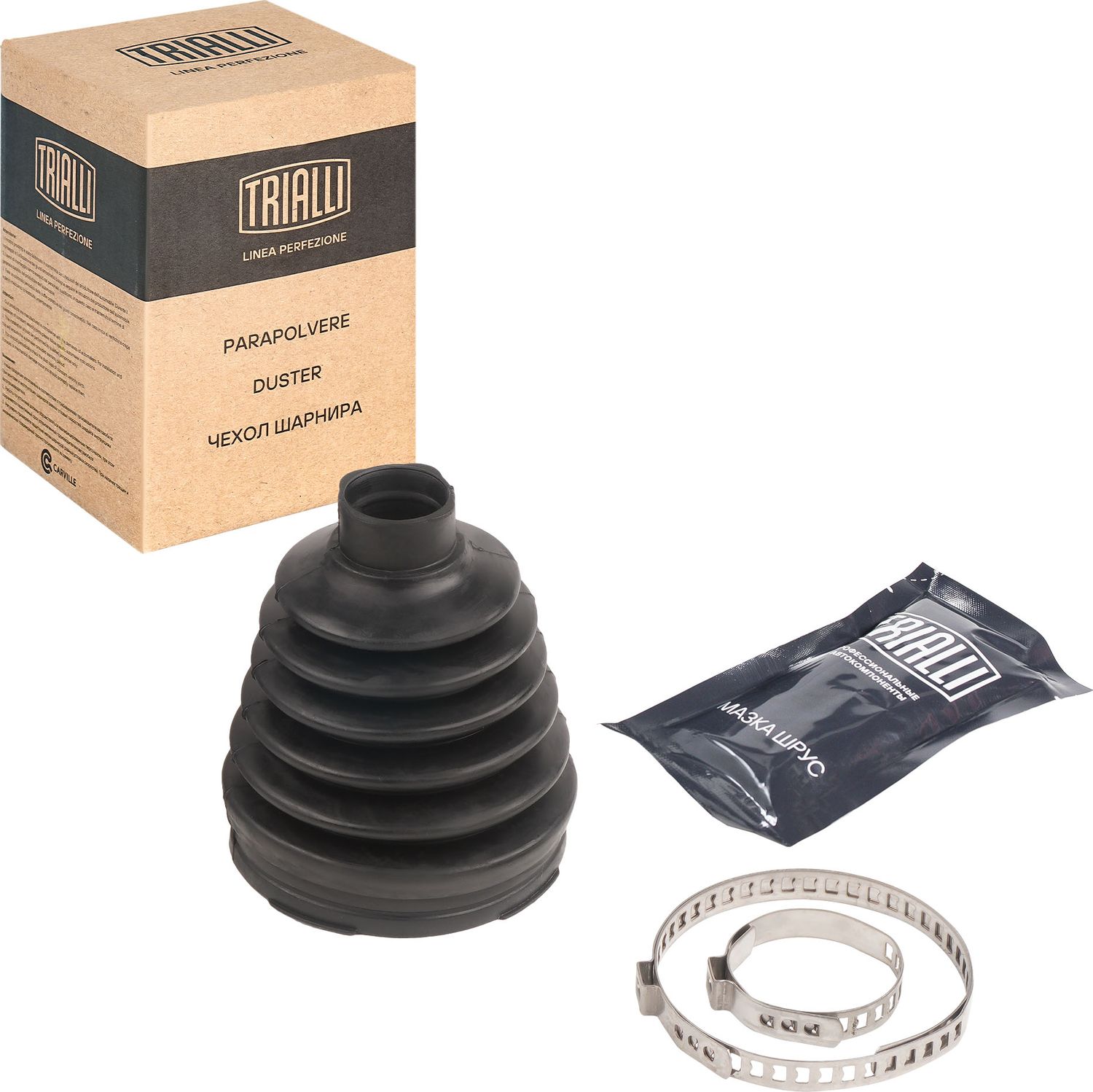 Пыльник шруса (комплект) Trialli (Неопрен (хлоропреновый каучук)). Артикул FG 2604