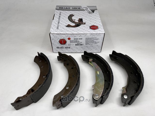 Колодки тормозные барабанные | зад | (Trassavto). Артикул TRSCB038