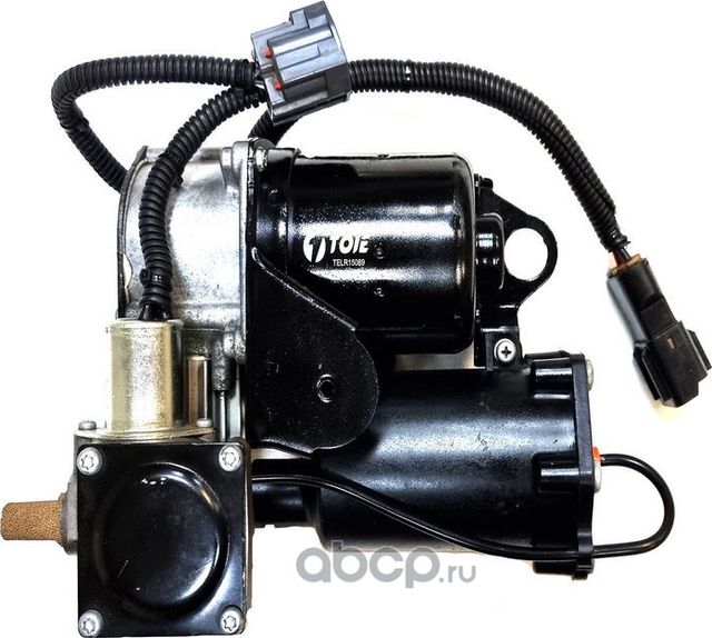 Компрессор пневмоподвески Land Rover Range Rover 02-06 (Высокое качество) (Toie). Артикул TELR15089