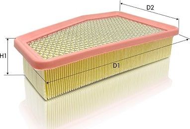 Воздушный фильтр Tecneco Filters. Артикул AR1744PM