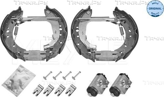 Тормозные колодки Meyle Original Kit задние для Citroen C2 2003-2012. Артикул 11-14 533 0028