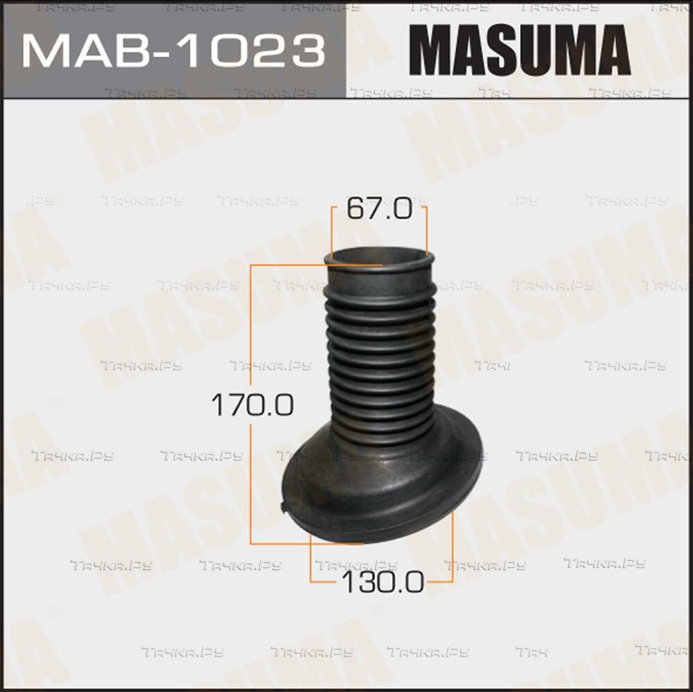 Комплект отбойников и пыльников амортизаторов (стоек) Masuma. Артикул MAB-1023