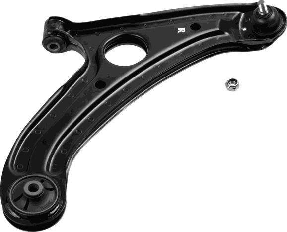 Поперечный рычаг передней подвески Lemforder правый нижний для Hyundai Getz I 2002-2010. Артикул 35409 01