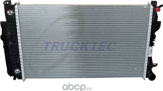Радиатор охлаждения двигателя Trucktec Automotive. Артикул 02.40.206