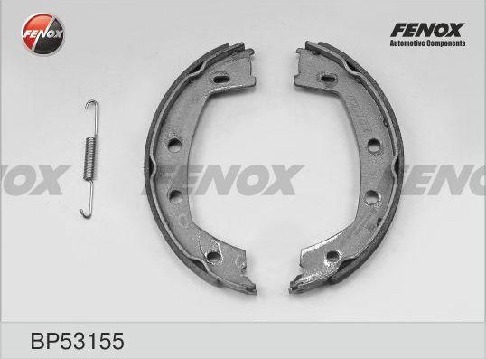 Тормозные колодки Fenox. Артикул BP53155