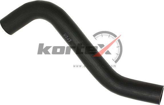 Патрубок радиатора верхн. (Kortex). Артикул KRP047