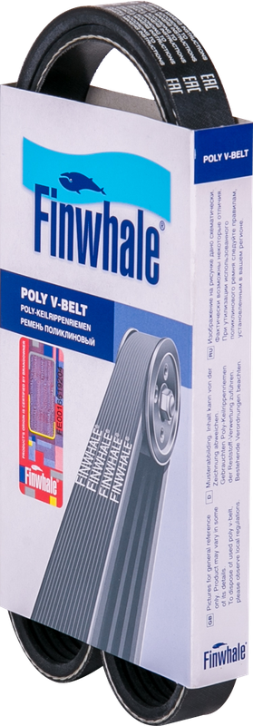 Приводной ремень поликлиновой Finwhale для Toyota 4Runner III 1995-2002. Артикул BP5PK870