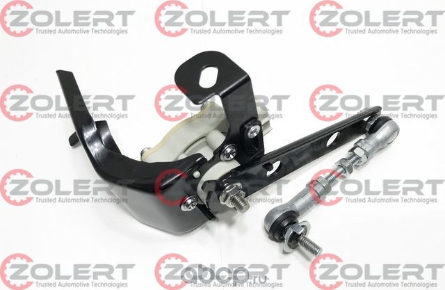 Датчик в сборе регулировки дорожного просвета задний (с кронштейном и тягой) (Zolert). Артикул ZNT010