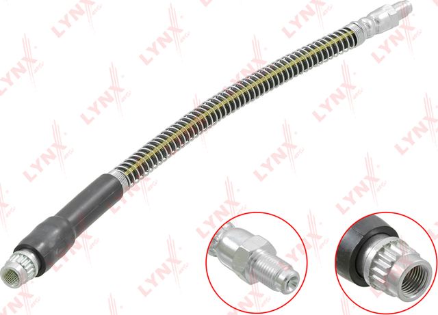 Тормозной шланг LYNXauto для Peugeot 206 1998-2013. Артикул BL-3443