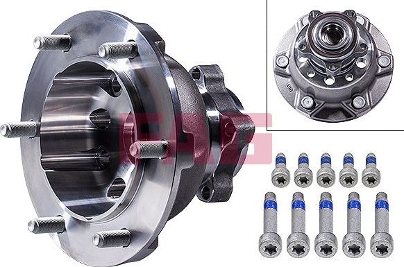 Ступица колеса с интегрированным подшипником Fag. Артикул 713 6791 40